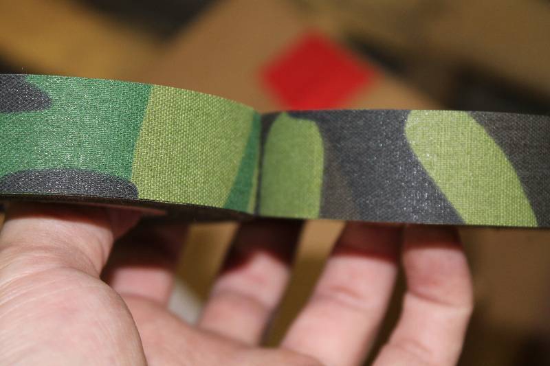 lot 272 image: Box Lot of (2) C.H.A. Camo Green Cloth Tape 1 x 20Yards 36perBox.
