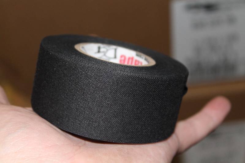lot 290 image: Box Lot of (2) C.H.A. Black Cloth Tape 1.5 x 15Yard 90perBox.