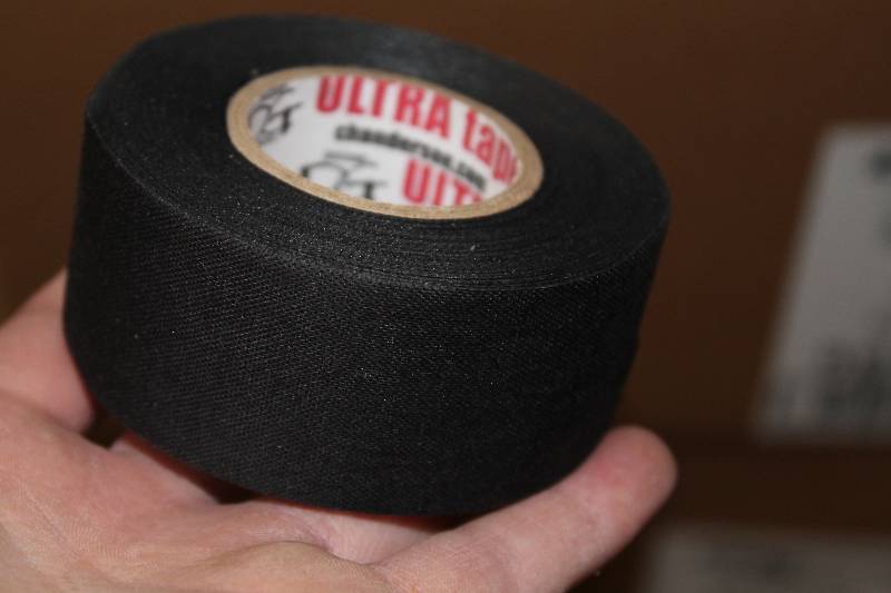 lot 294 image: Box Lot of (2) C.H.A. Black Cloth Tape 1 x 15Yard 135perBox.