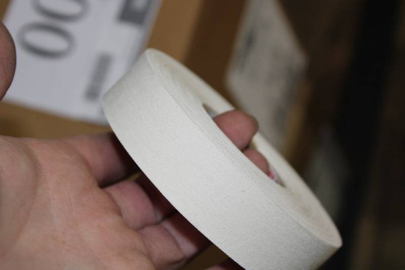 lot 300 image: Box Lot of (2) C.H.A. White Cloth Tape 1 x 30Yard 81 RollsBox.