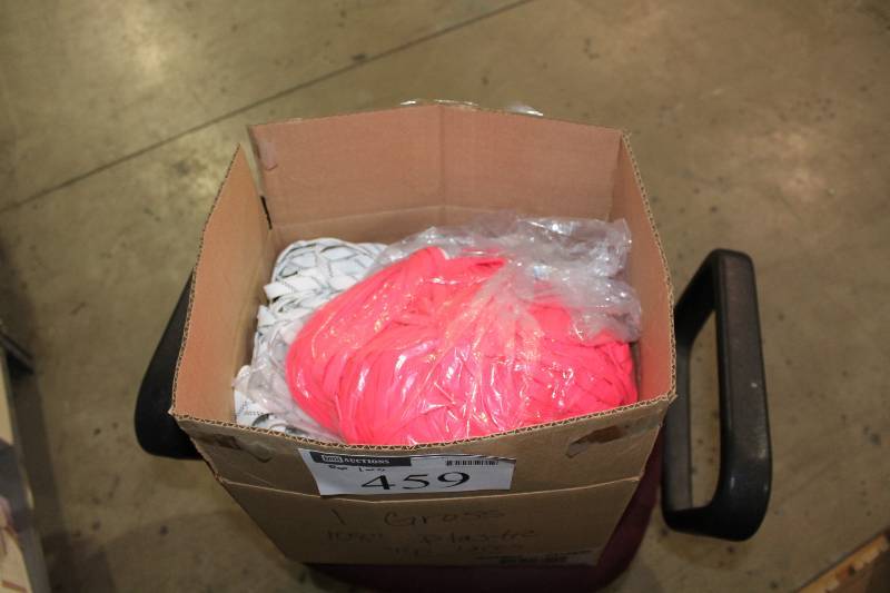 lot 459 image: Box Lot of Miscellaneous C.H.A. Laces PinkWhite.