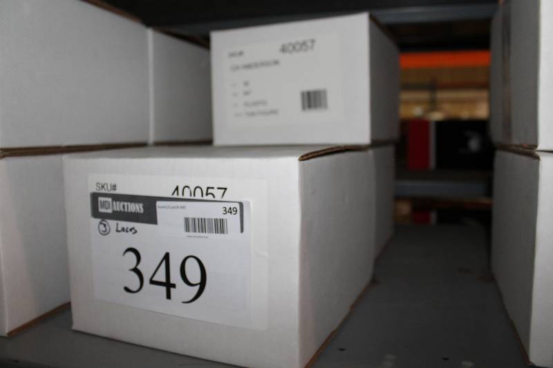 lot 349 image: Box Lot of (3) C.H.A. Figure Skating Laces 72 Plastic Tan  36perBox.