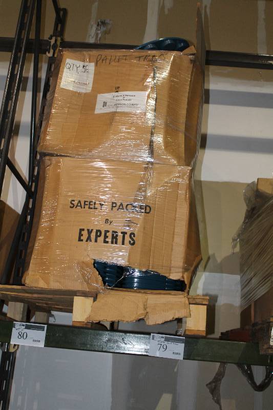 lot 79 image: Pallet of Plastic Paint Trays.
