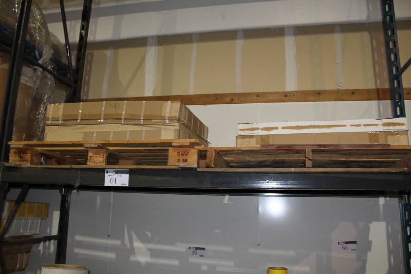 lot 61 image: Lot of (app. 3500) White Sheets 7 x 23 White Ancora C2S Skid.
