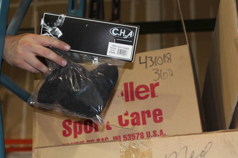lot 216 image: Box Lot of (6) Skate Guards Black app. 100perBox.