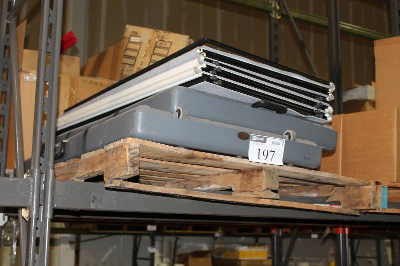 lot 197 image: Disassembled Display Wall Metal.