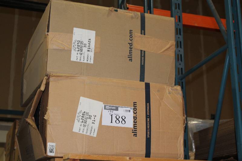 lot 188 image: Box Lot of (2) Knee Saver Knee Guards 2 Boxes 30pcsBox.