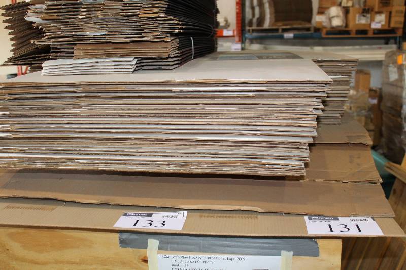 lot 131 image: Lot of (50) Cardboard Boxes.
