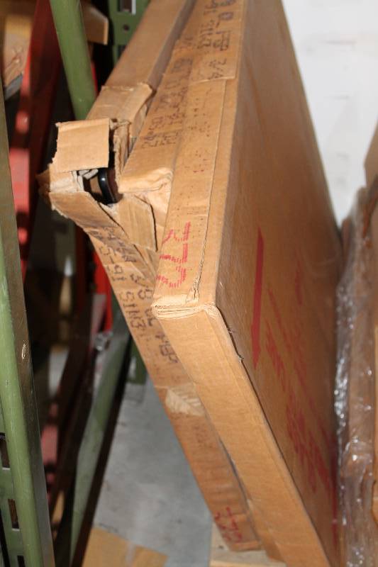 lot 103 image: Box Lot of (7) Glass Table Tops 24 x 24.