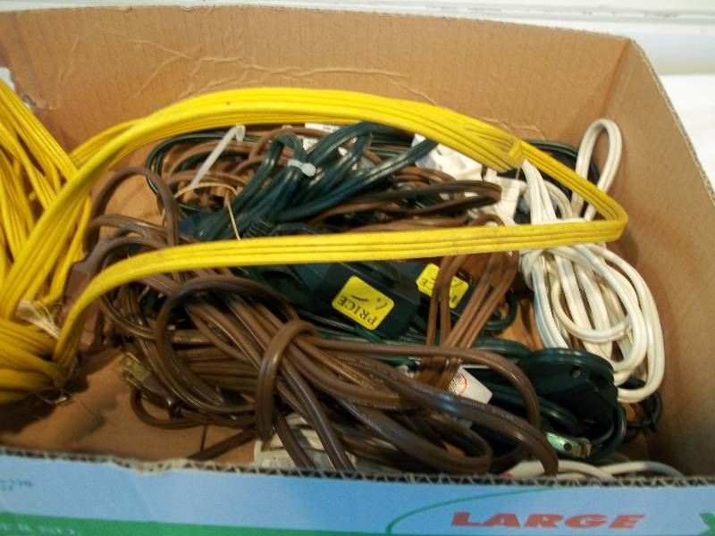 Box of Extension Cords