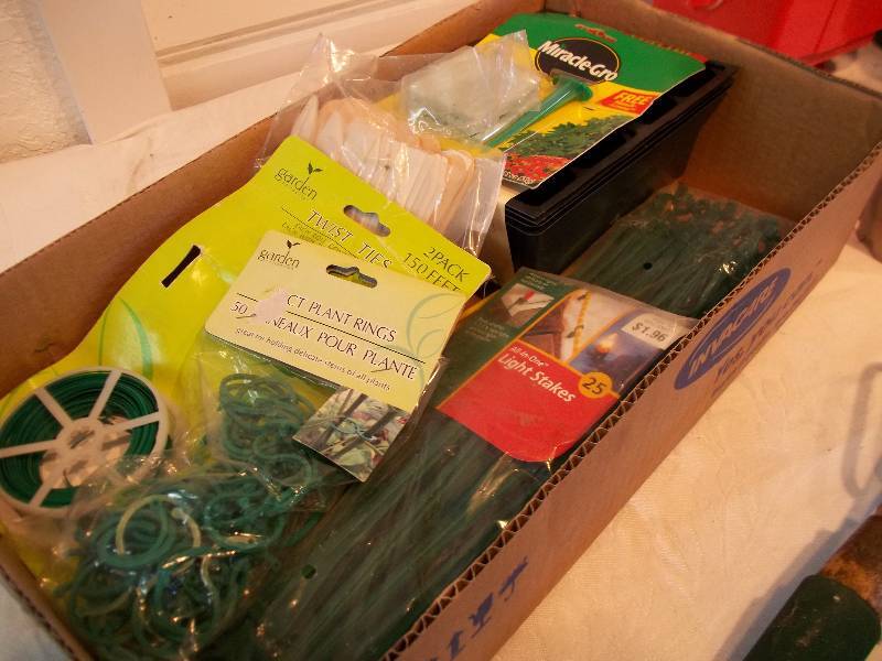 Assorted Garden Tools and Accessories