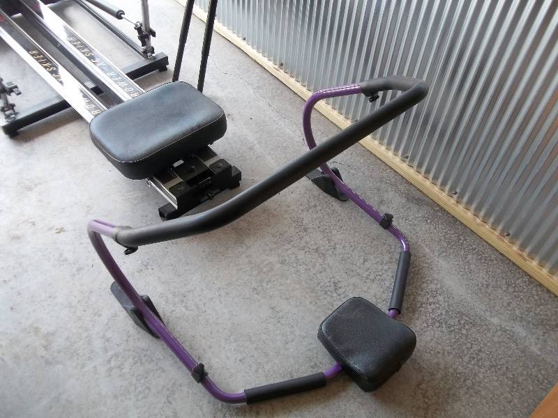RowingSkiing Machine and Ab Crunching Device