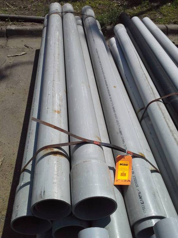 1 Bundle of 6 PVC