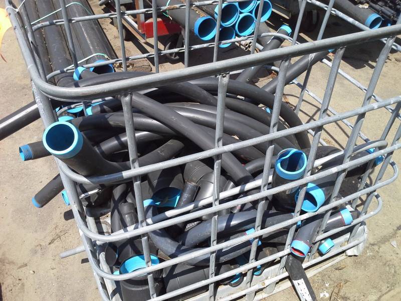 Gaylord of Misc. Metal Conduit Pieces.