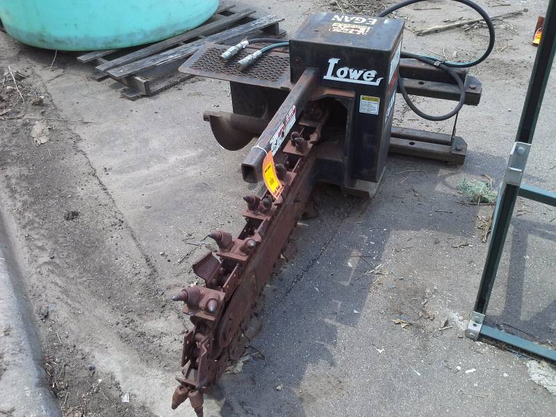 Skidsteer TrencherFrost Attachment