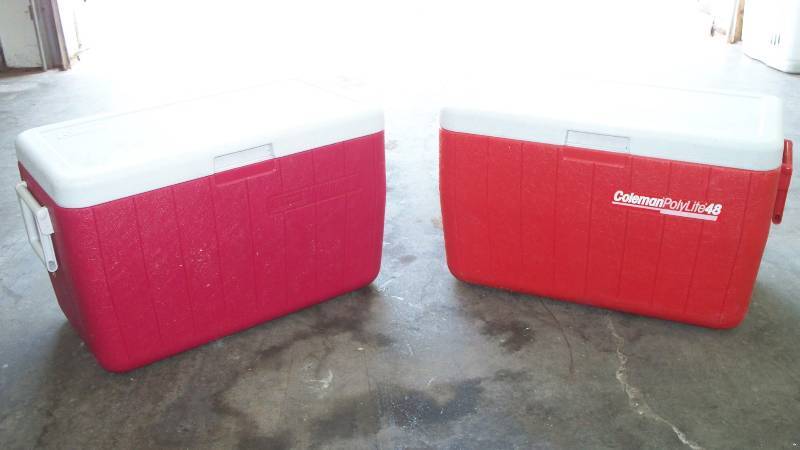 lot 13 image: Coleman Coolers