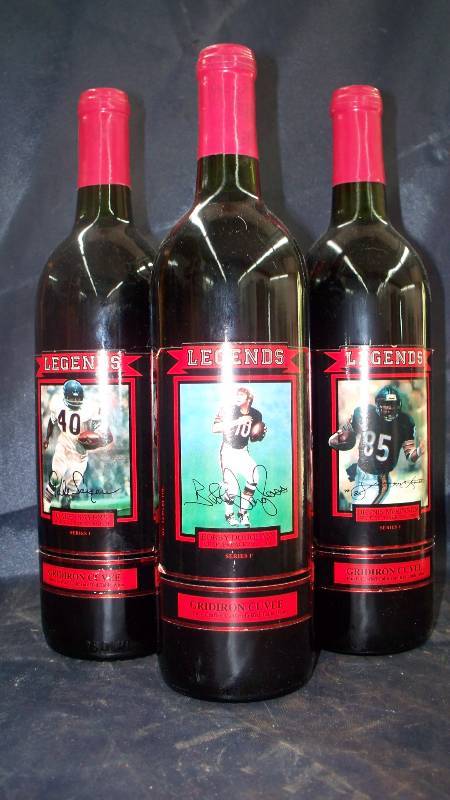 lot 38 image: Collectible Wine Bottles Bears
