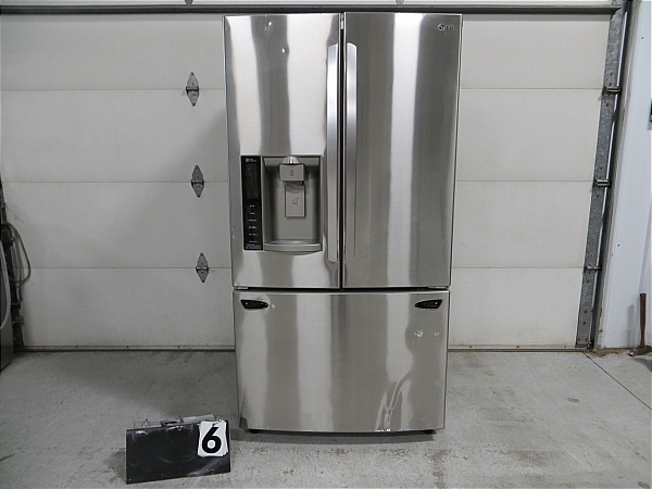 Lg 36 Stanless Steel French Door Refrigerator