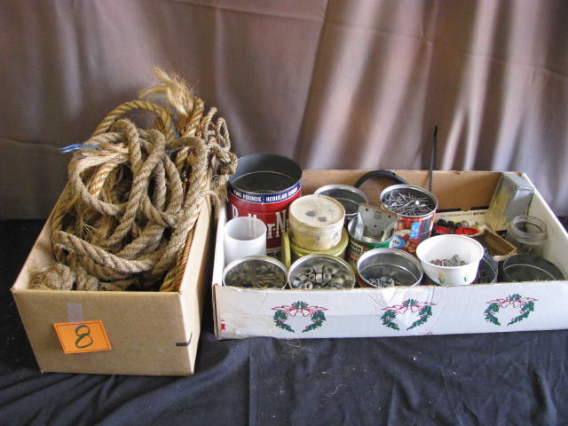 rope twine laces string nails screws and so  much more