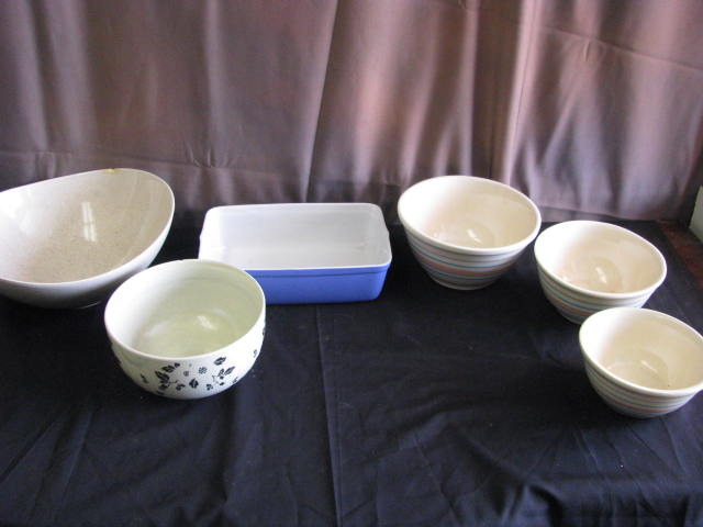 collectible bowls Hall Red Wing Westinghouse