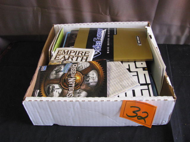 lot of video game booklets and other info see pictures