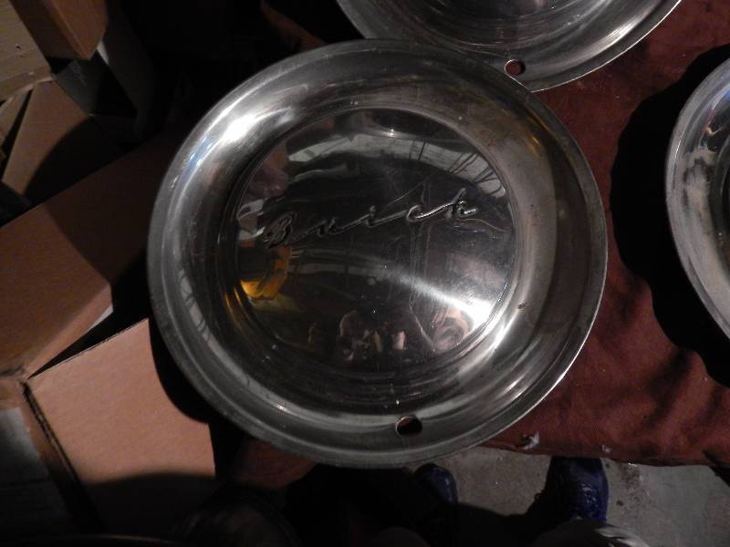 Set of 4 1951 Hubcaps