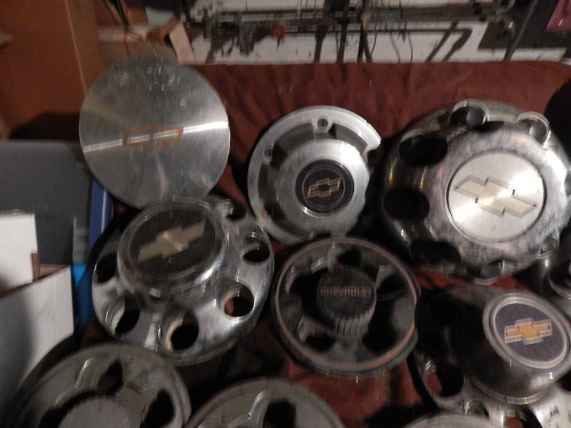 Chevy Wheel Centers