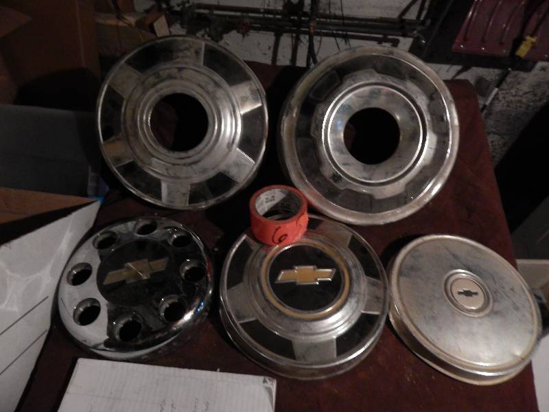Chevy Wheel Center Covers