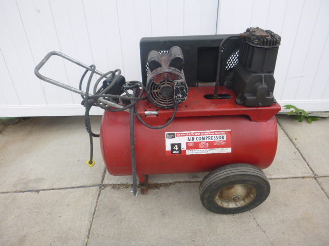 lot 59 image: Sears Air Compressor