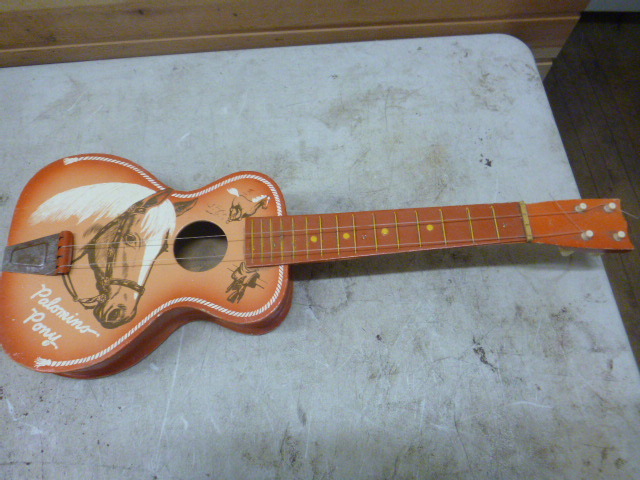 lot 78 image: Palomino Pony Acoustic Guitar