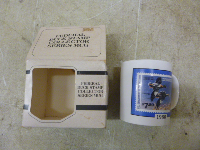 lot 96 image: 1980 Federal Duck Stamp Coffee Mug