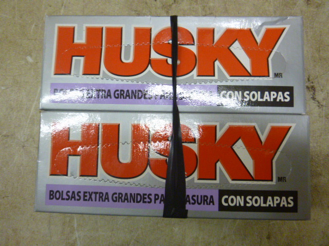 lot 146 image: 2 Boxes of Husky Trash Bags