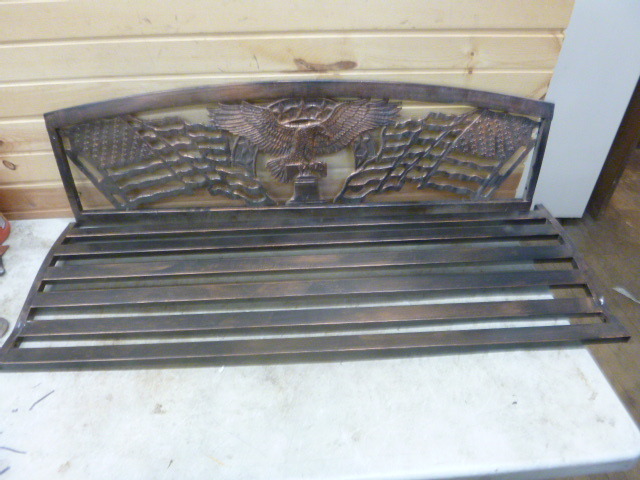 lot 167 image: New Astonica Metal Seat and Back