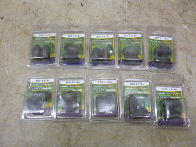 lot 189 image: 10 Packs of South Bend Eco Weights