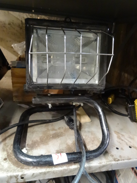 Halogen Shop Light