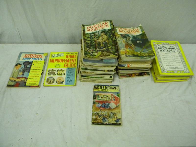 lot 32 image: Popular mechanics Magazines