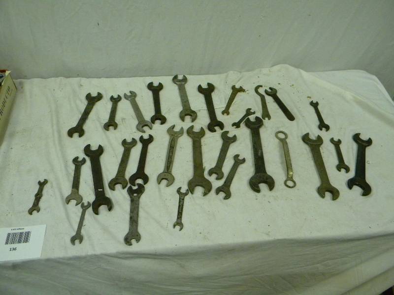 lot 136 image: Wrenches