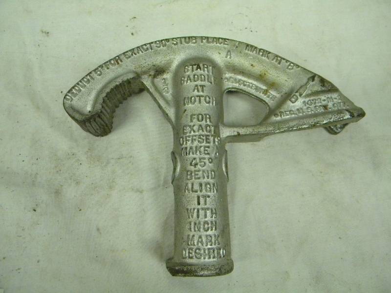 lot 138 image: Pipe bender