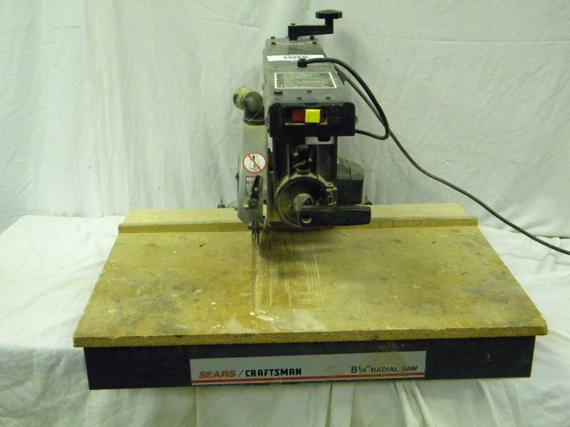 lot 180 image: Craftsman Radial Saw