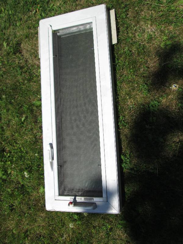 lot 39 image: NEW double pane window with screen ...