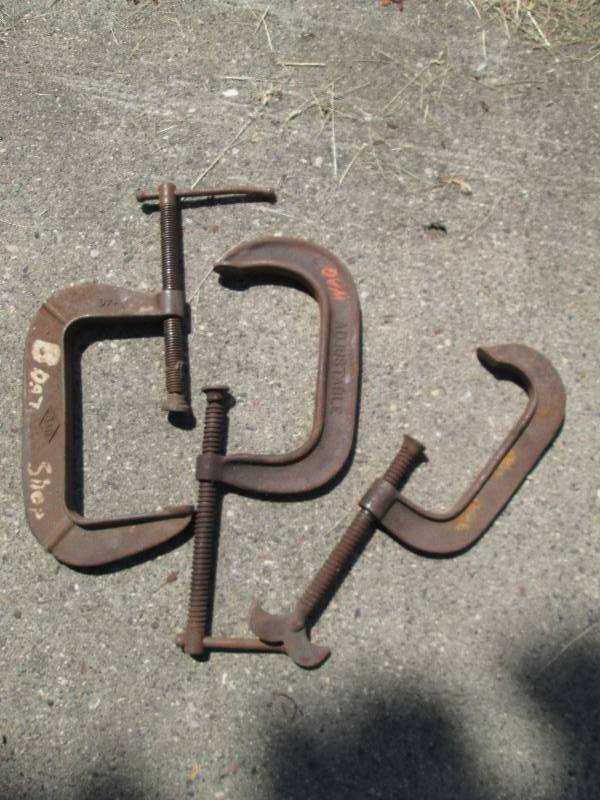 lot 42 image: 3 C Clamps...