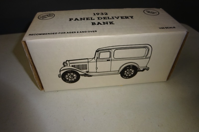 lot 56 image: Ertl 1932 Panel Delivery Bank