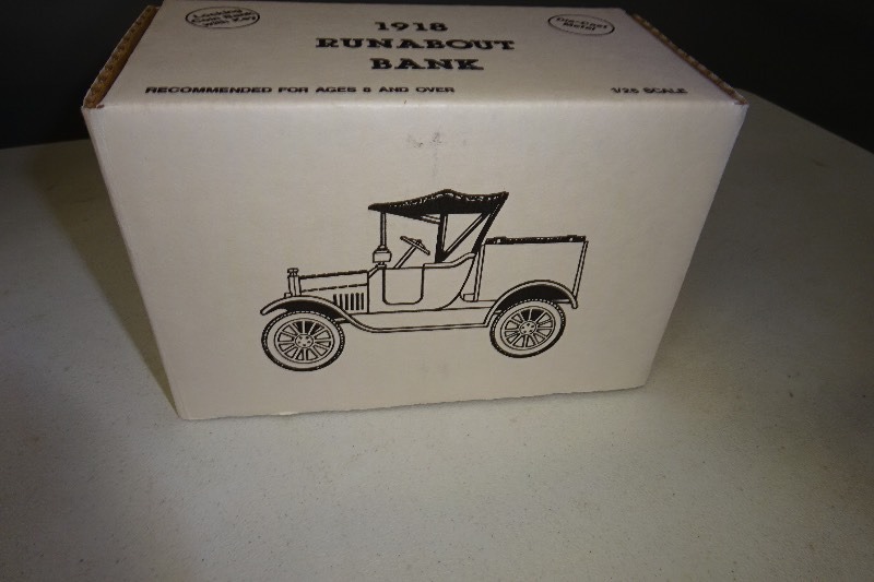 lot 63 image: Ertl 1918 Runabout Bank Dr Pepper