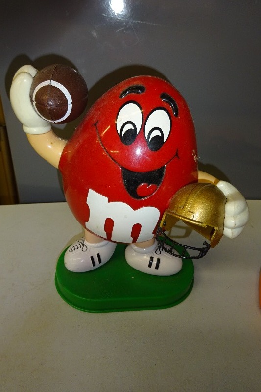 lot 71 image: M & M Football Dispenser