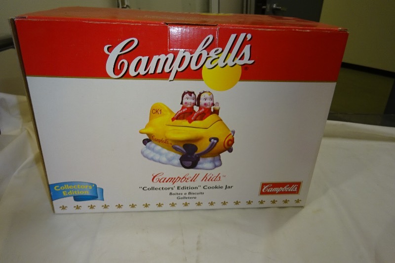 lot 81 image: Campbells kids collection edition cookie jar