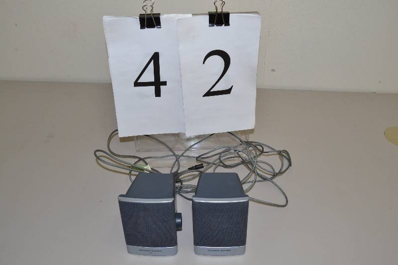 lot 42 image: HarmanKardon speakers