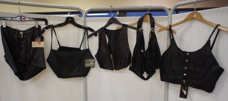 Women Leather Halter tops & Tanks