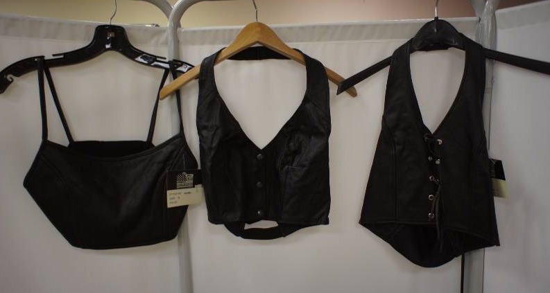 Womens Leather Tanks