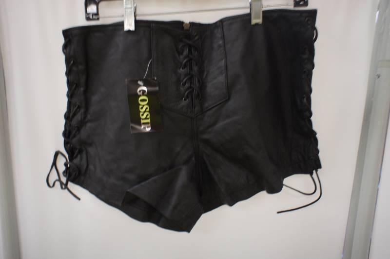 Gossip Leather Shorts