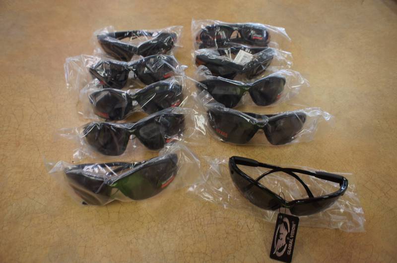 Global Vision Shatterproof Riding Glasses - 10 Pack